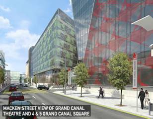 Project: <b>Grand Canal Square</b> <br/>Description: <b> Hotel & Apartments</b>
<br/>Value: <b> €70m </b>
